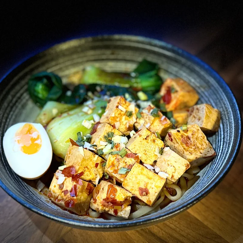 Donburi Mapo Tofu